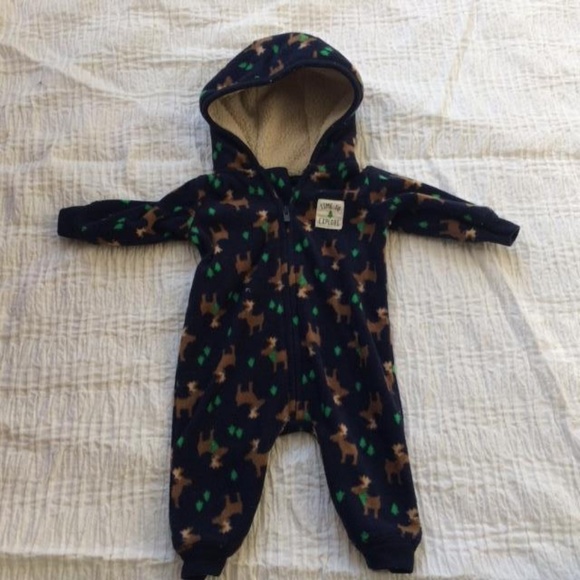 Carter's Other - *Carter's NB Fleece Bodysuit